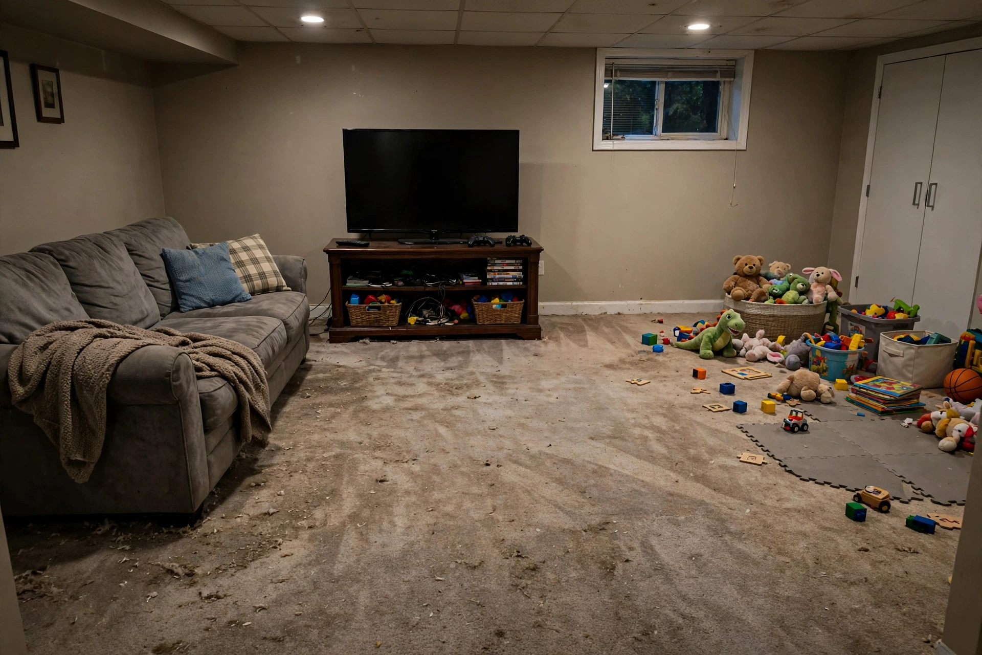 Before photo,  Carpet Deodorizing in Yorktown, by Bowie Carpet Cleaning Company
