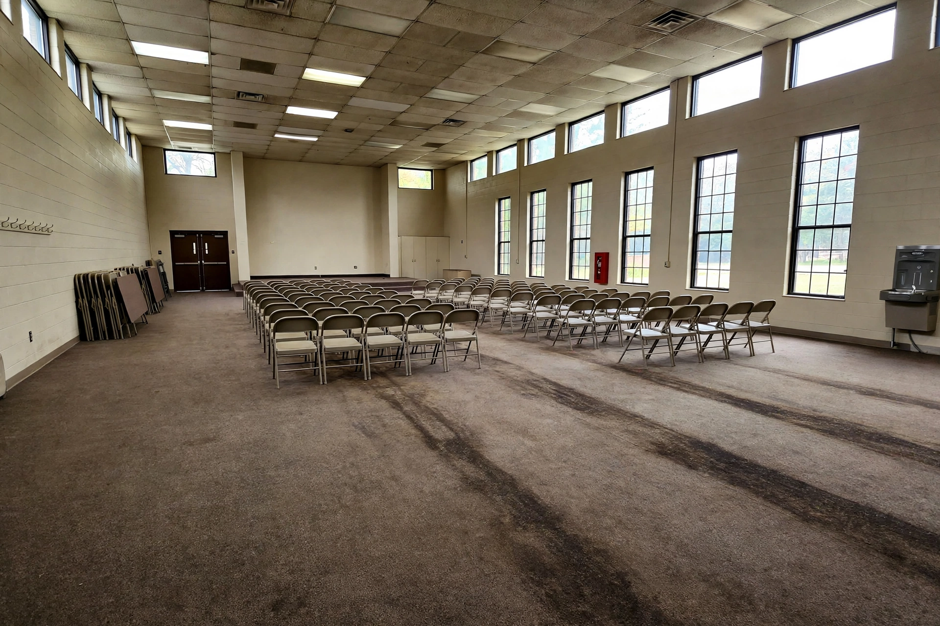Before photo,  Church and School Carpet Cleaning in Fairwood, by Bowie Carpet Cleaning Company