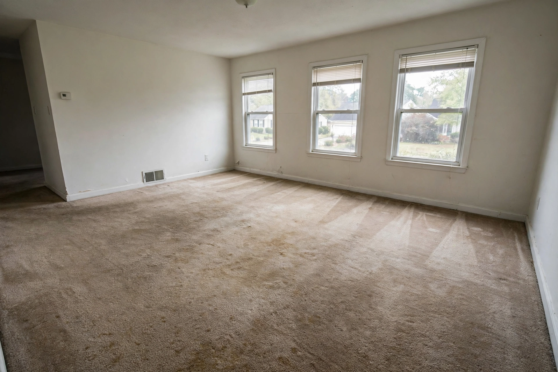 Before photo,  Rental Property Carpet Cleaning in Woodmore, by Bowie Carpet Cleaning Company