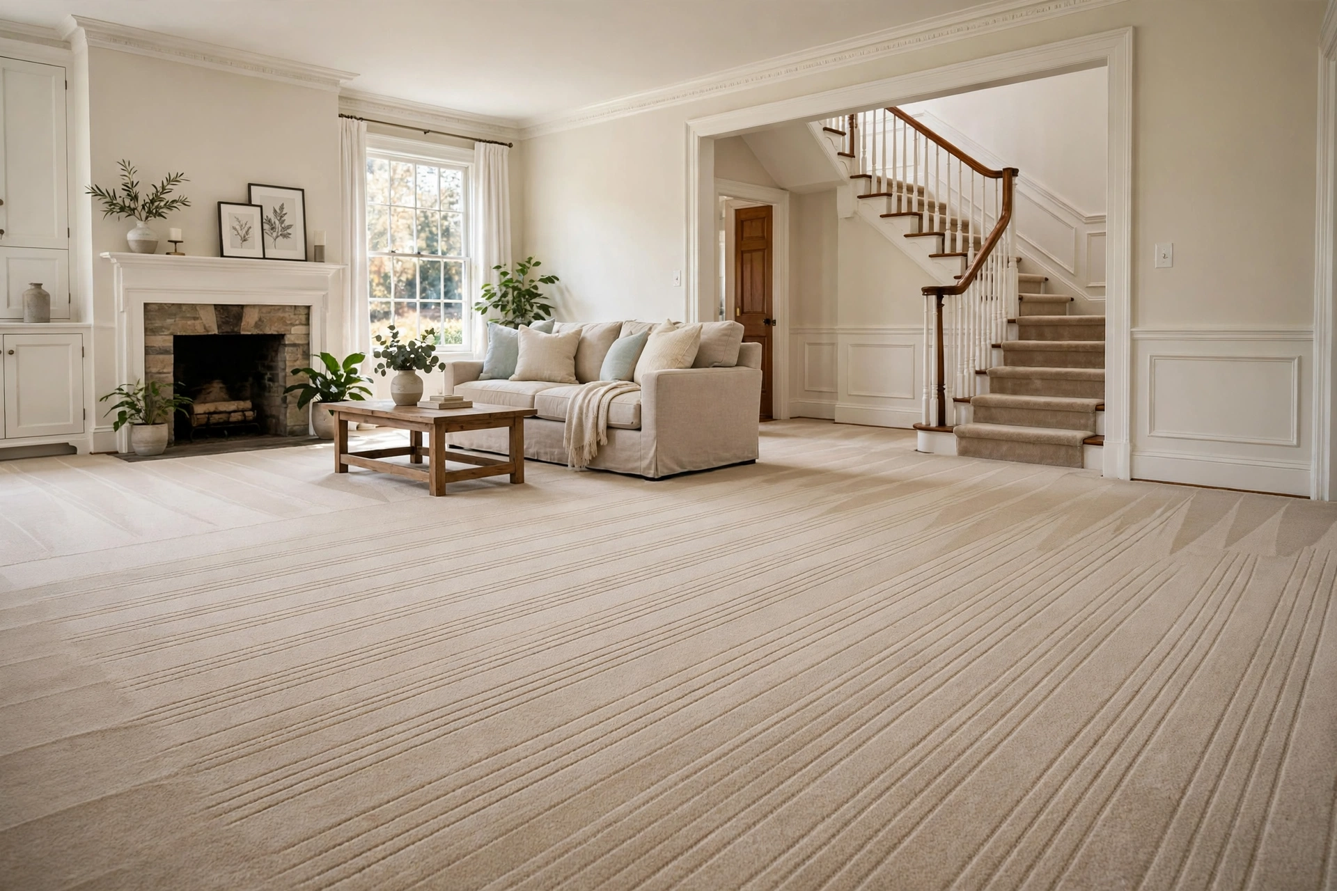 After photo,  Whole House Carpet Cleaning in Belair, by Bowie Carpet Cleaning Company